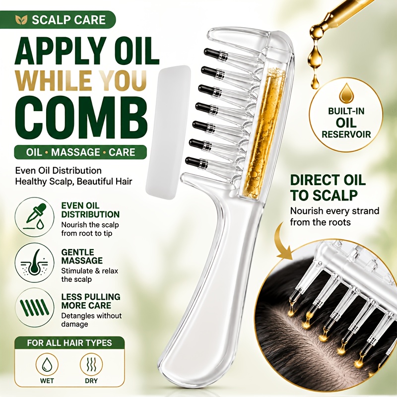 Root Stimulator Liquid - Peine aplicador de aceite para el