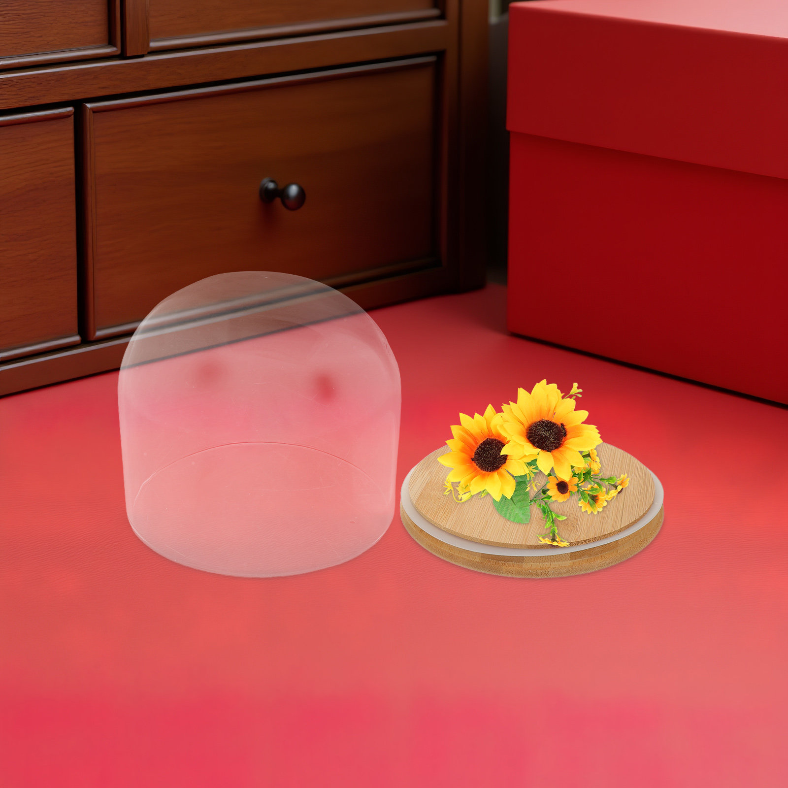Campana de cristal transparent - Plastic Dome Clear reseña y precio