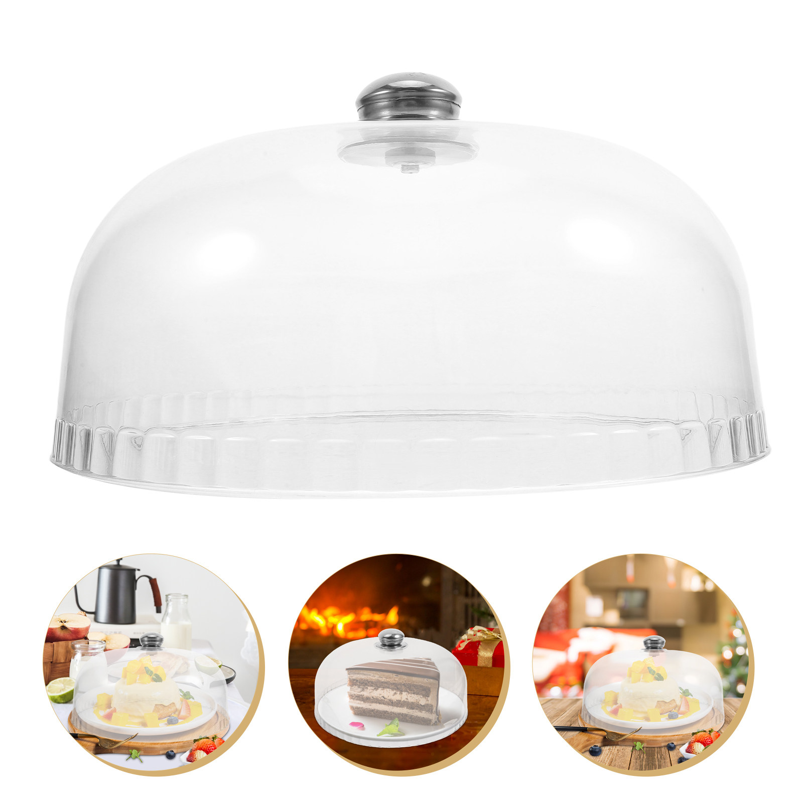 Cúpula Acrílica Transparente p - Plastic Dome Clear reseña y precio