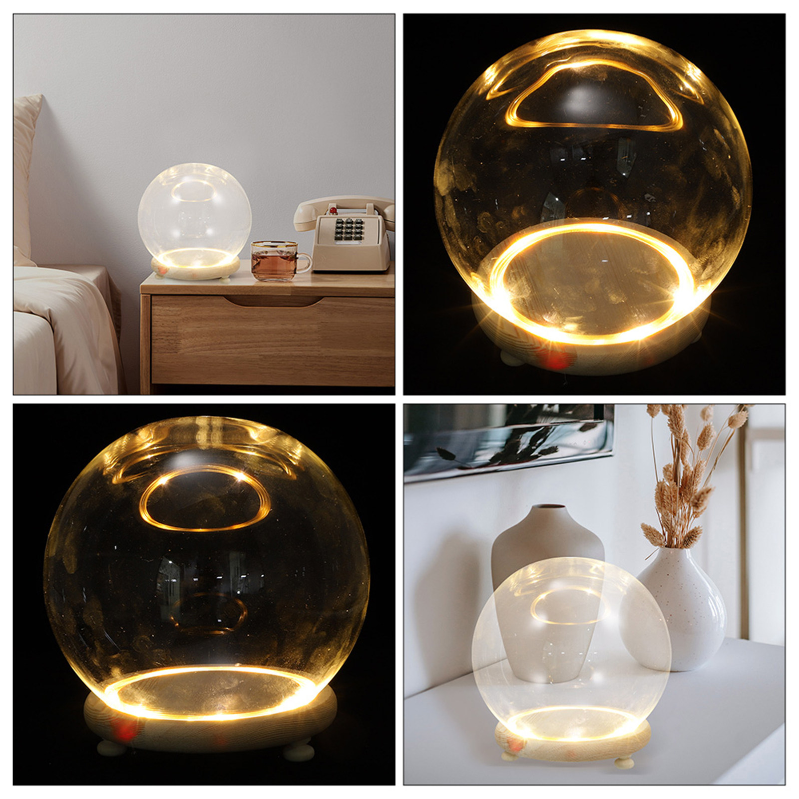 Vitrina de cristal con cúpula  - Plastic Dome Clear reseña y precio